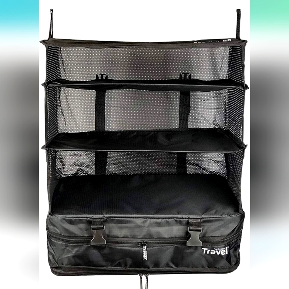 Stow n go portable luggage system